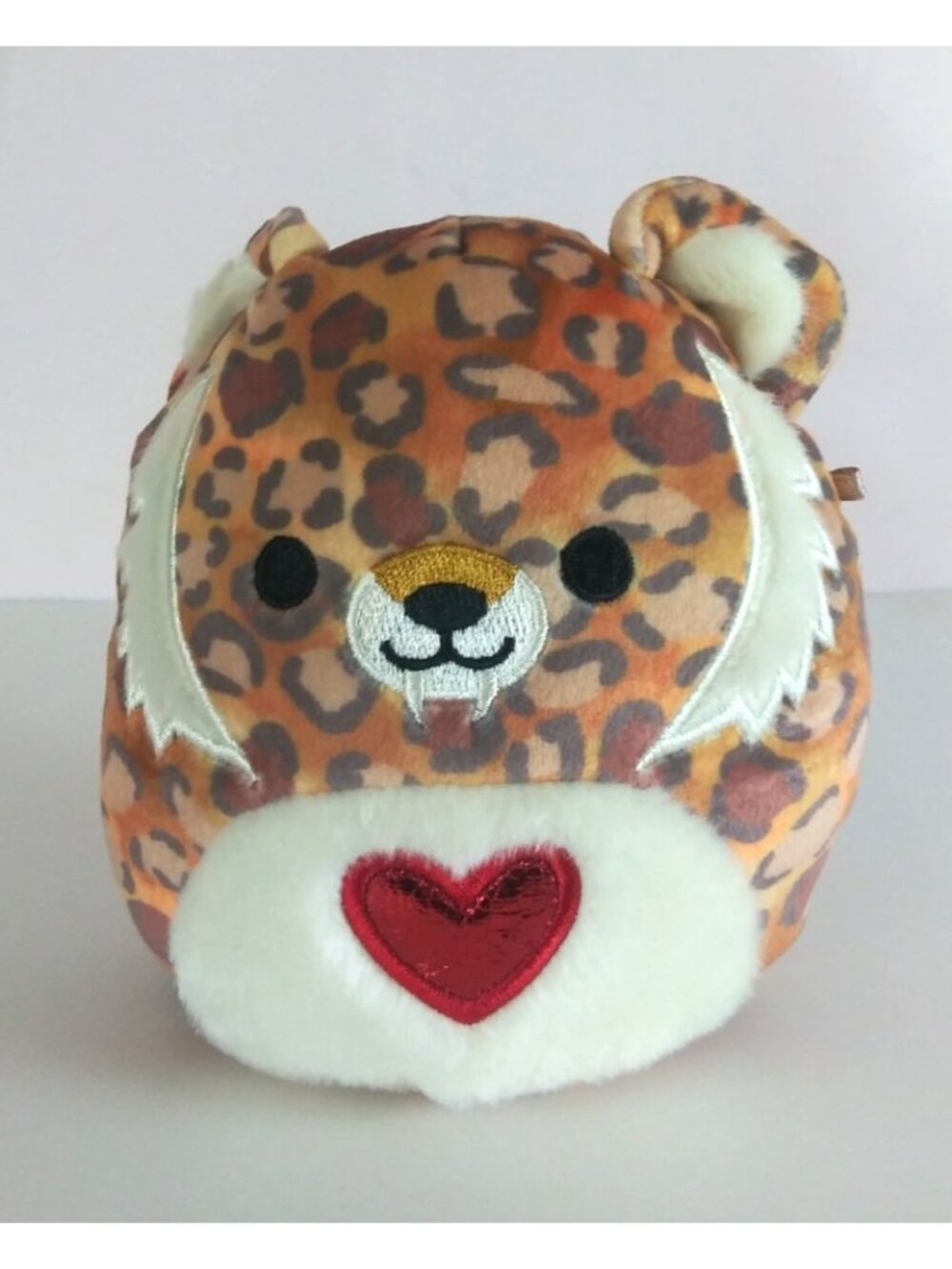 Squishmallows Valentine Cherie The Saber-Toothed Tiger 5" Plush